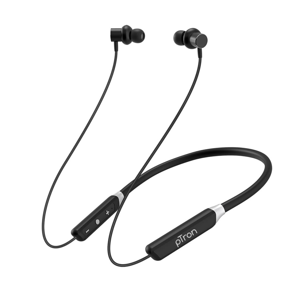 Latest Deal On pTron InTunes Pro ENC (Environment Noise Cancellation) Bluetooth 5.2 Wireless Headphones - Dealsified