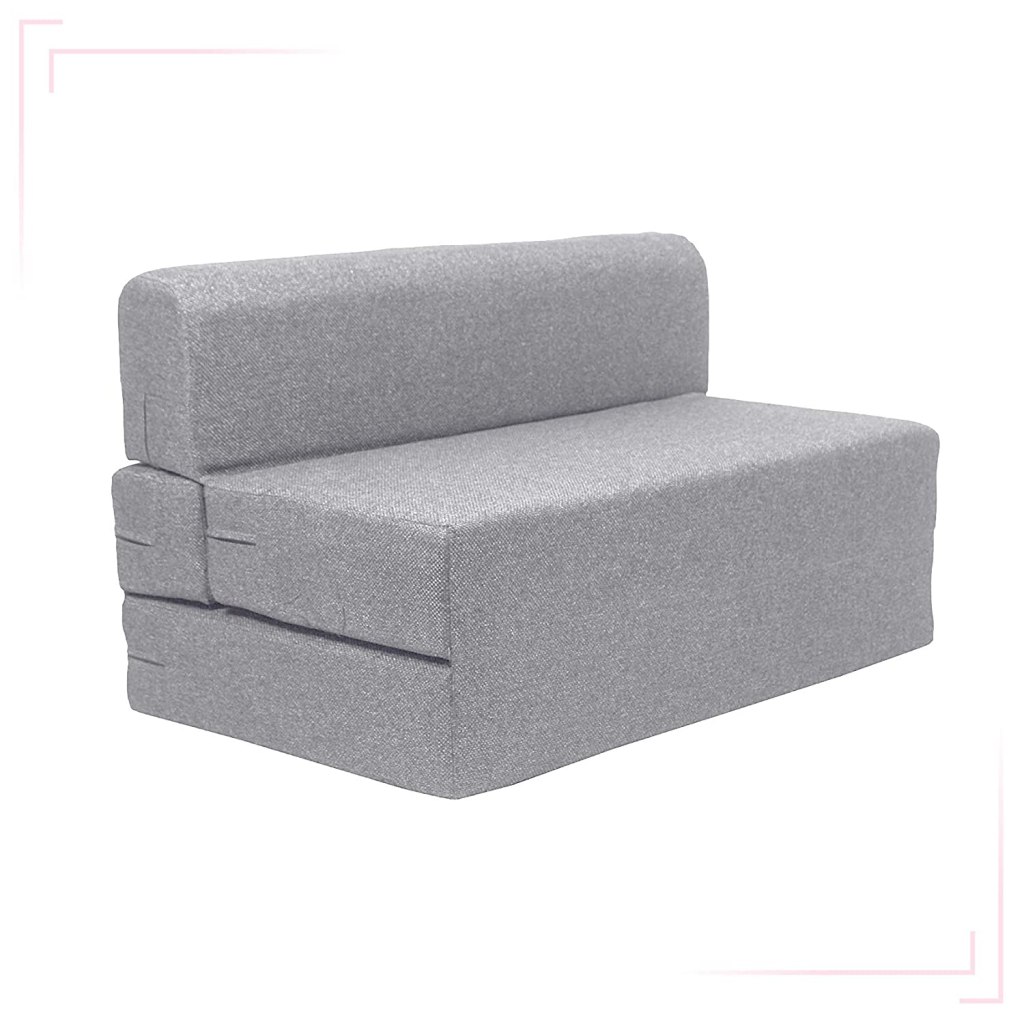 Latest Deal On Coirfit Jute Fabric Washable Cover Folding Sofa Cum Bed - Dealsified