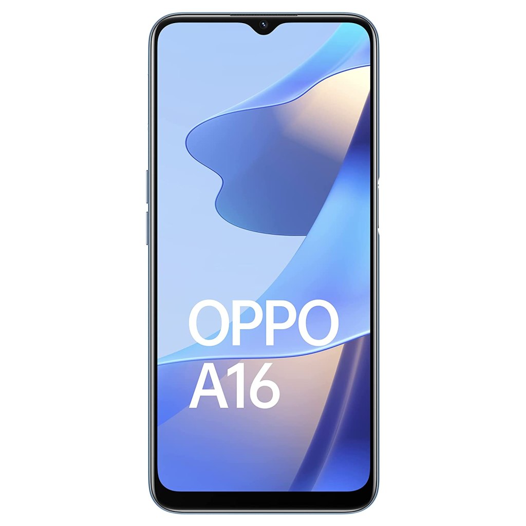 Latest Deal On OPPO A16 (Pearl Blue, 4GB RAM, 64GB Storage) - Dealsified