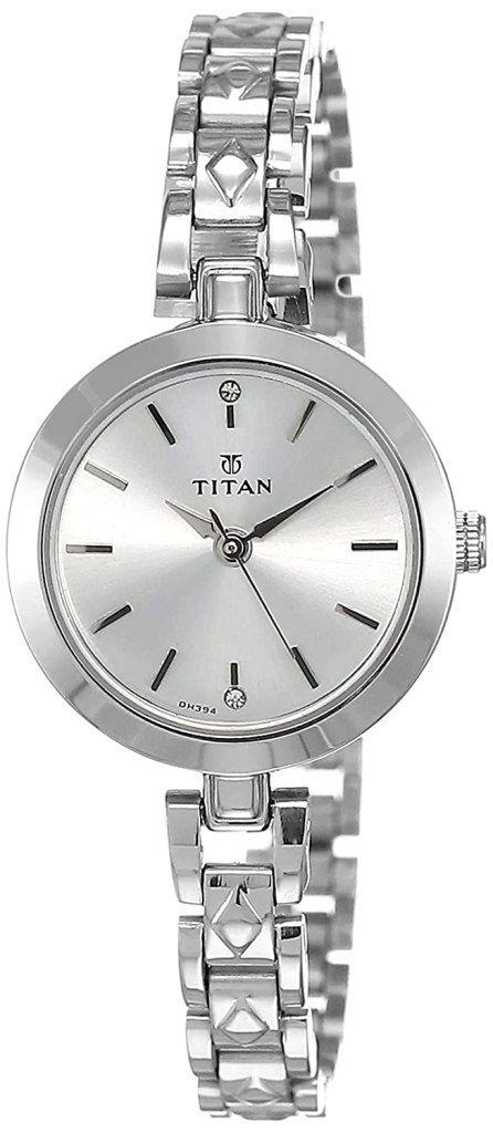 Latest Deal On Titan Karishma Analog Silver Dial Women's Watch - Dealsified