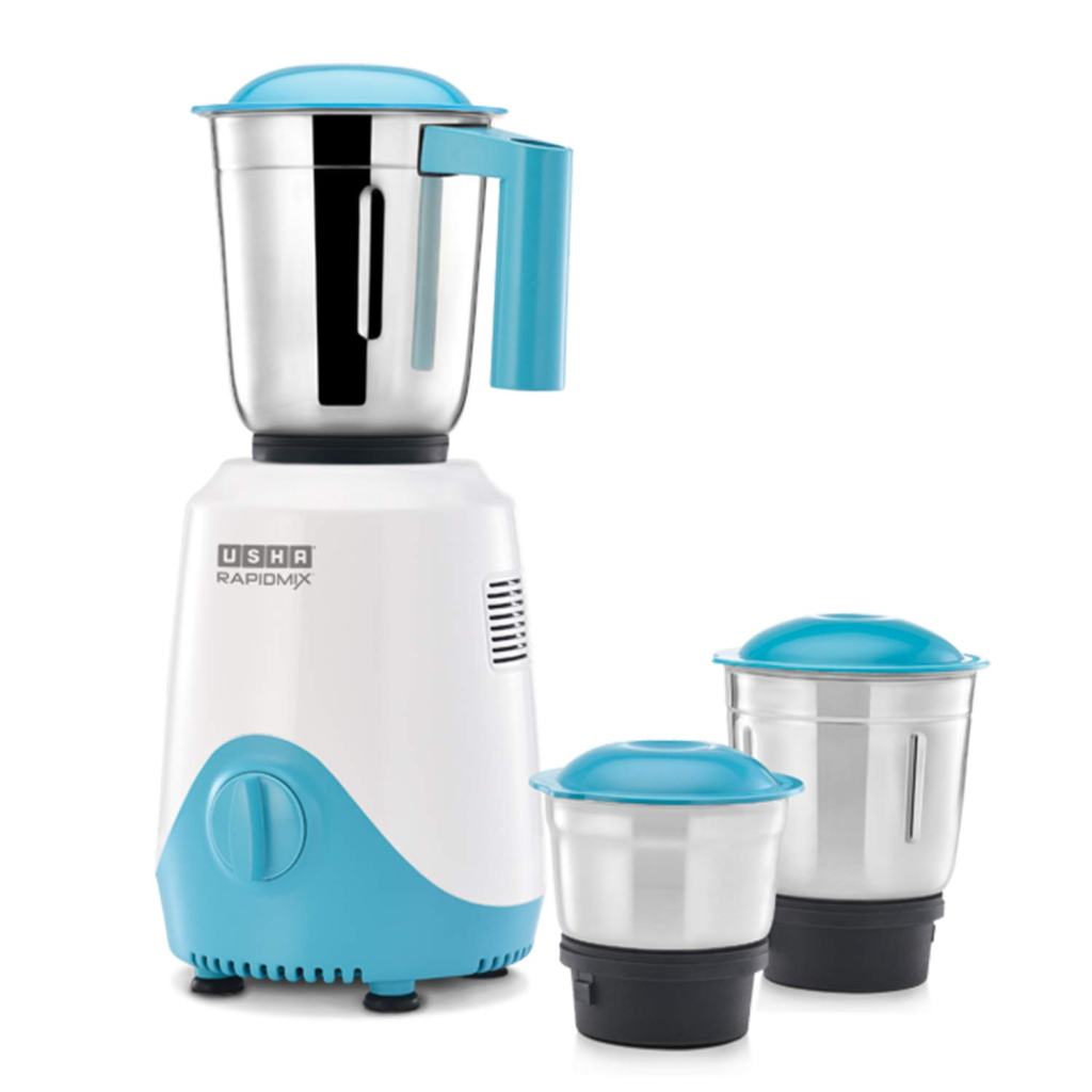 USHA RapidMix 500-Watt Copper Motor Mixer Grinder with 3 Jars Latest Deal On USHA RapidMix 500-Watt Copper Motor Mixer Grinder with 3 Jars - Dealsified