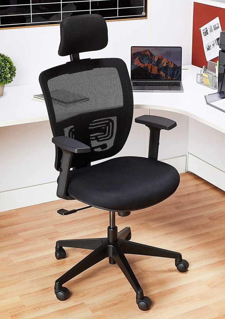 Amazon Brand - Solimo Trance High Back Mesh Contemporary Office Chair Latest Deal On Amazon Brand - Solimo Trance High Back Mesh Contemporary Office Chair - Dealsified