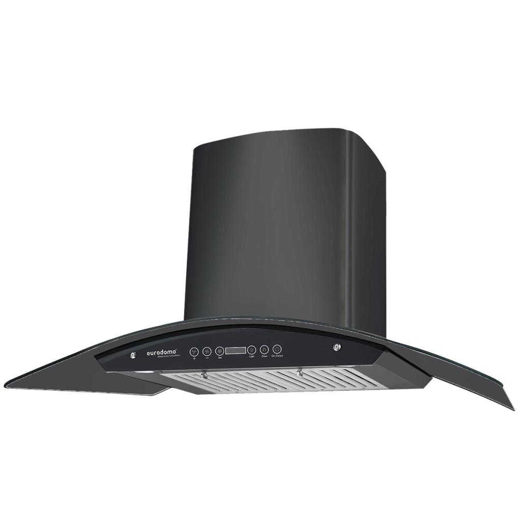 Latest Deal On Eurodomo Classy 1200 m³/hr 90cm Wall Mount Chimney - Dealsified
