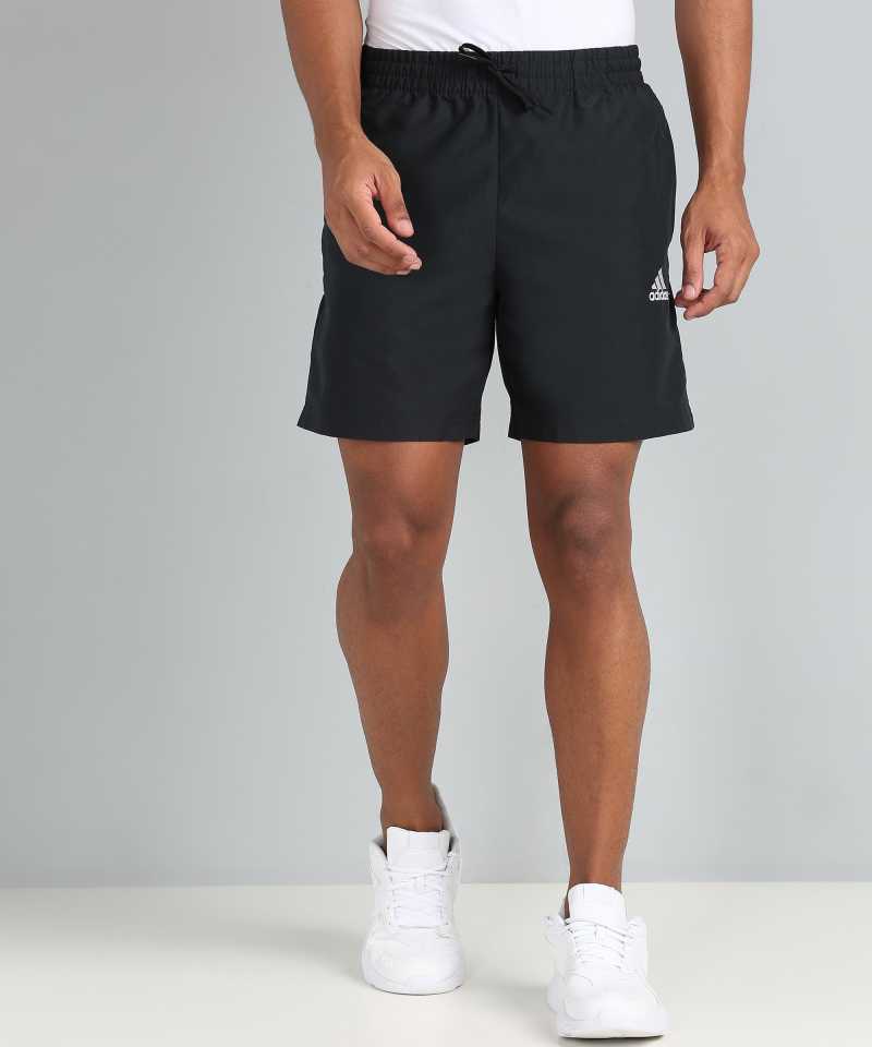 Adidas Solid Men Black Sports Shorts Latest Deal On Adidas Solid Men Black Sports Shorts - Dealsified