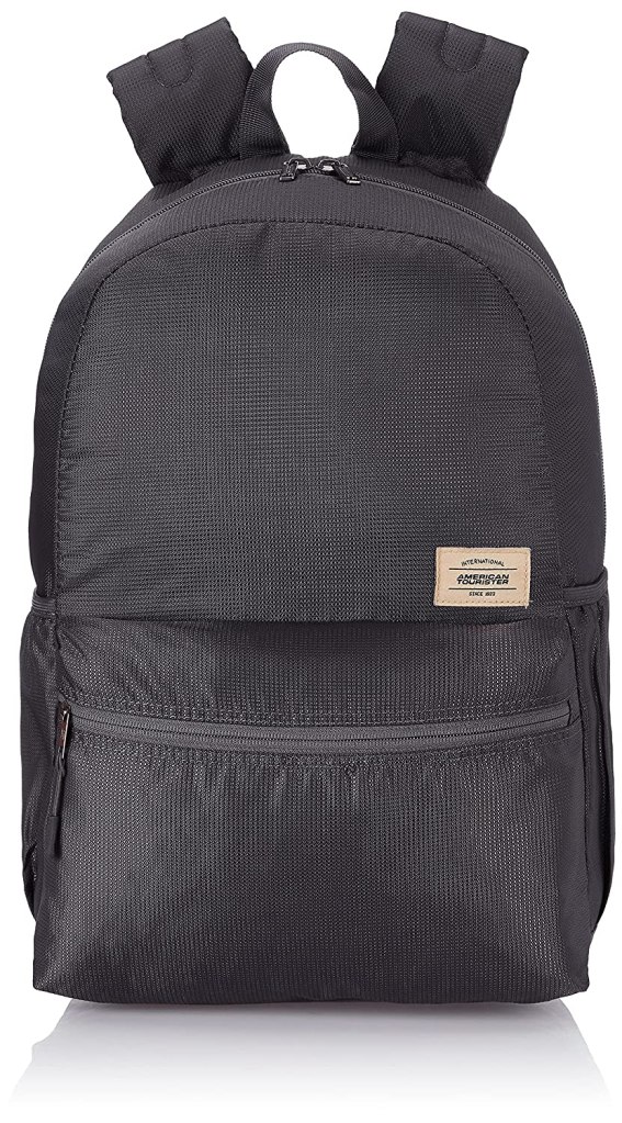 Latest Deal On American Tourister Copa Grey Casual Backpack - Dealsified