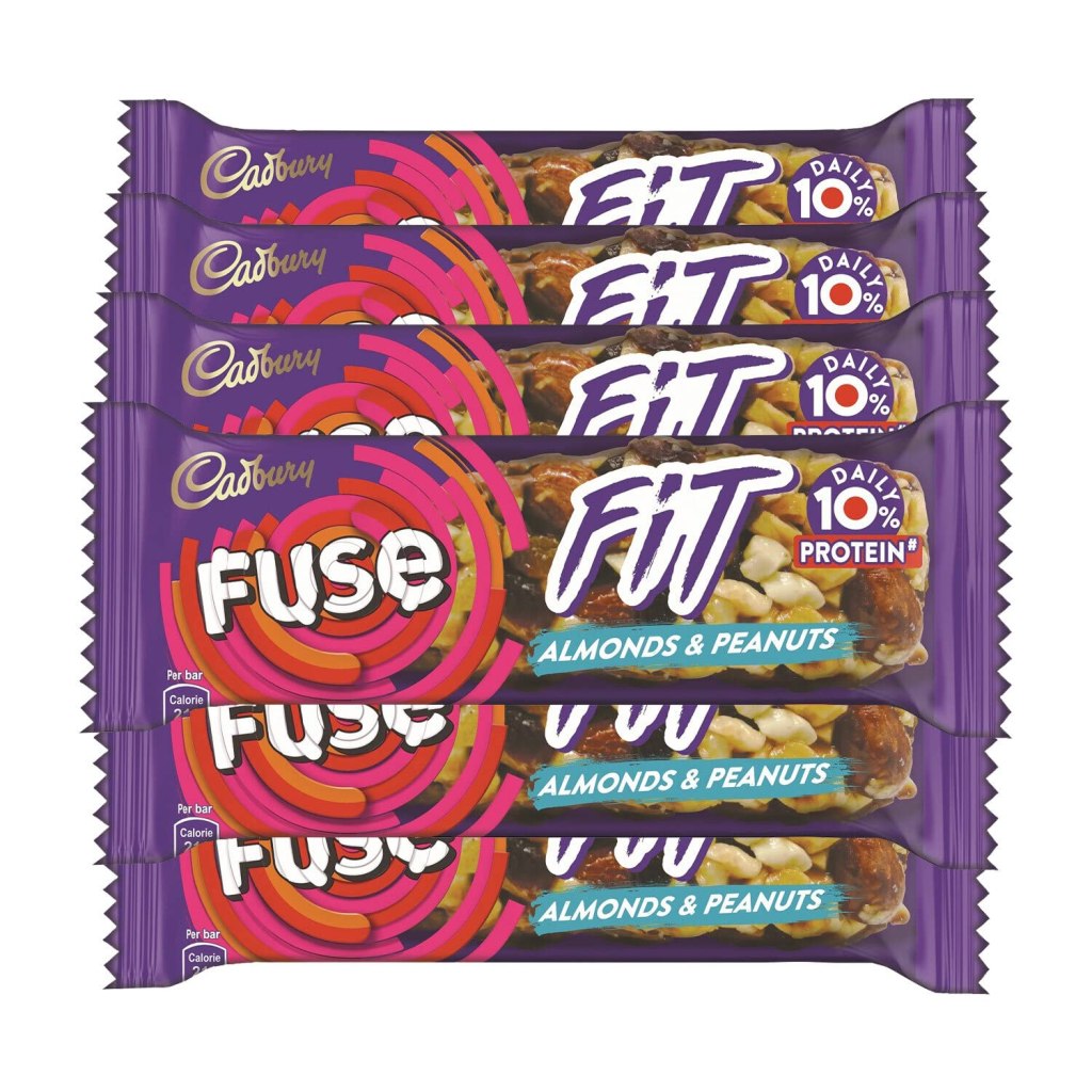 Latest Deal On Cadbury Fuse Fit Snack Bar with Almonds & Peanuts, 6 x 40 g - Dealsified