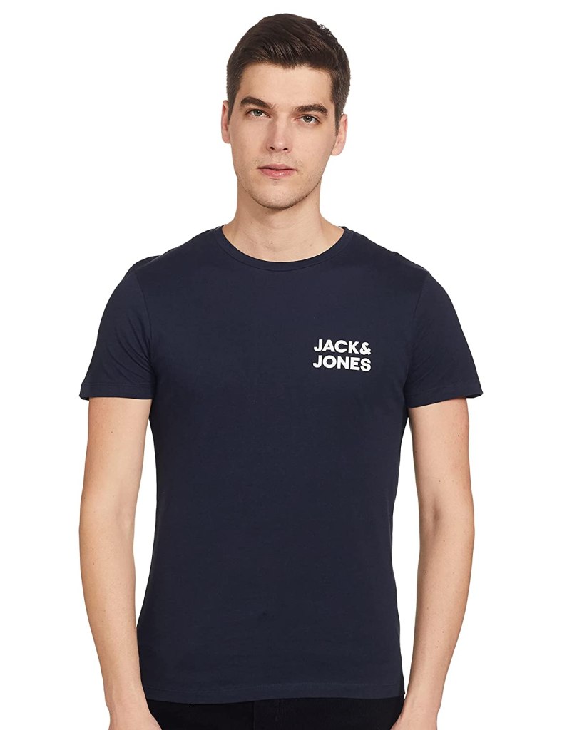 Latest Deal On Jack & Jones Men's Slim T-Shirt - Dealsified