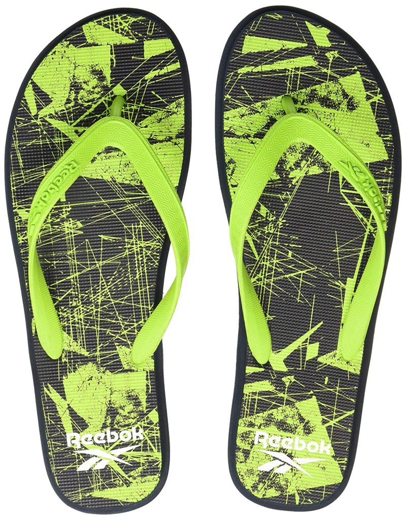 Latest Deal On Reebok mens Russle Flip Slippers - Dealsified