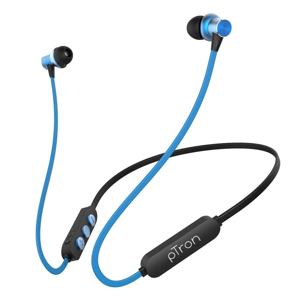 Latest Deal On pTron Bassfest Plus Magnetic in Ear Bluetooth 5.0 Wireless Headphones - Dealsified