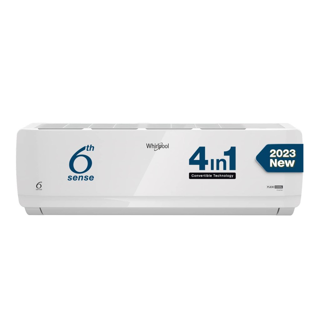 Latest Deal On Whirlpool 1.5 Ton 3 Star, Flexicool Inverter Split AC (Copper, Convertible 4-in-1 Cooling Mode, HD Filter 2023 Model) - Dealsified