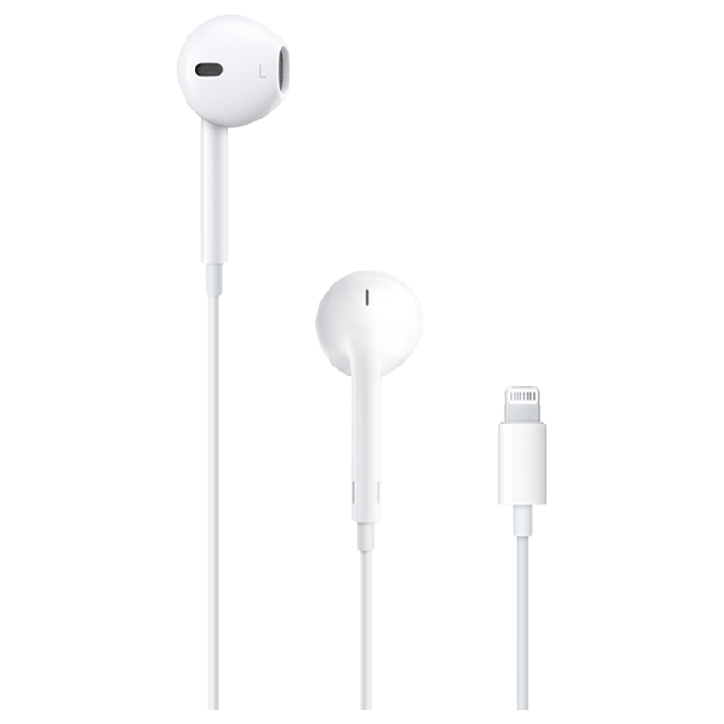 Latest Deal On Apple EarPods MMTN2ZM/A In-Ear Earphones with Mic (With Lightning Connector, White) - Dealsified
