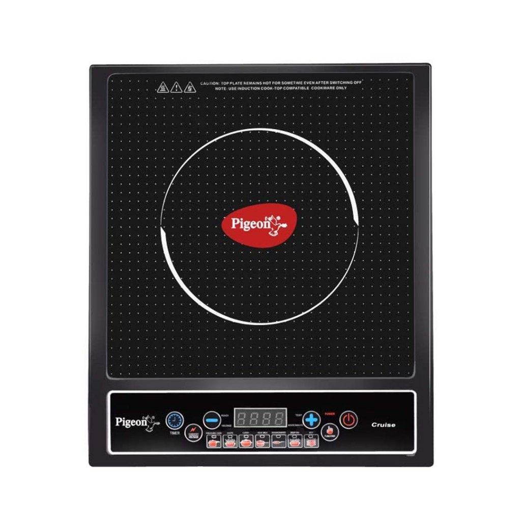 Latest Deal On Pigeon by Stovekraft Cruise 1800 watt Induction Cooktop (Black) - Dealsified