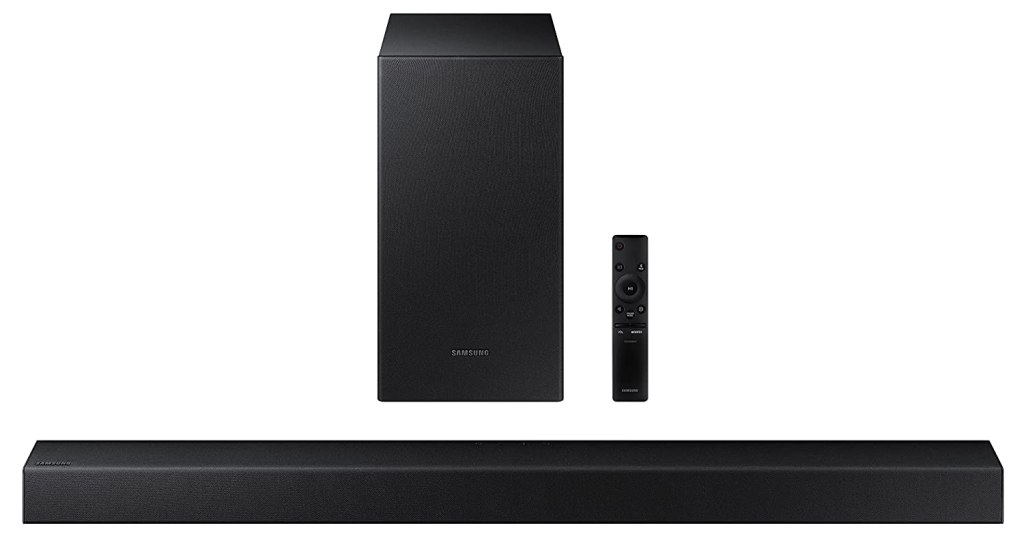 Samsung Dolby Digital Bluetooth Soundbar (HW-T42E XL, Black, 2.1 Channel) Latest Deal On Samsung Dolby Digital Bluetooth Soundbar (HW-T42E XL, Black, 2.1 Channel) - Dealsified
