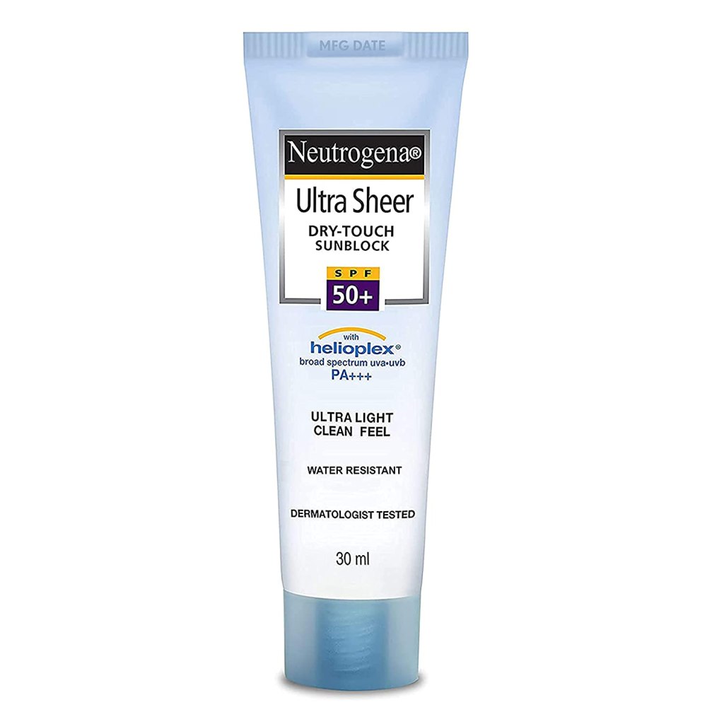 Latest Deal On Neutrogena Ultra sheer Sunscreen, SPF 50+, Ultra light, for oily and dry skin, 30ml - Dealsified