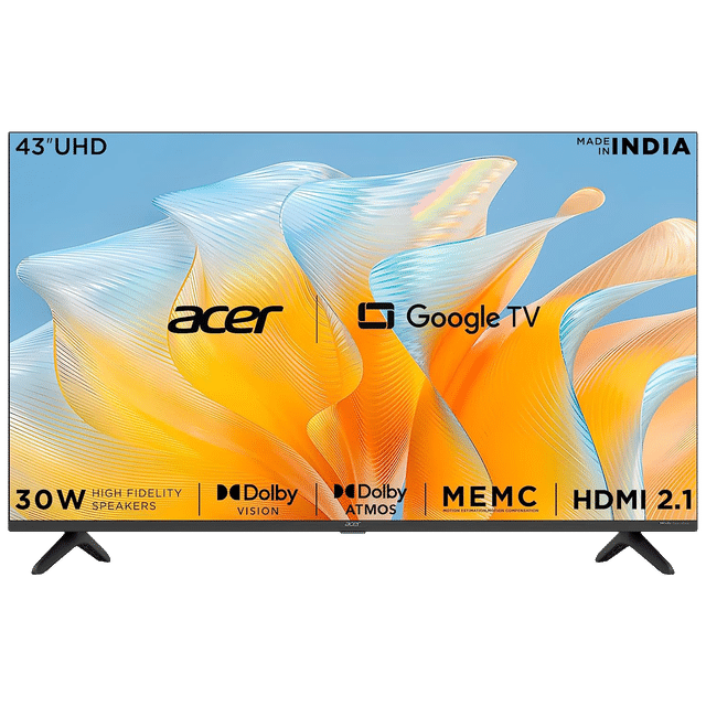 Latest Deal On acer Advanced I Series 43 inch 4K UHD LED Google TV with Dolby Vision and Dolby Audio (2023 model) - Dealsified