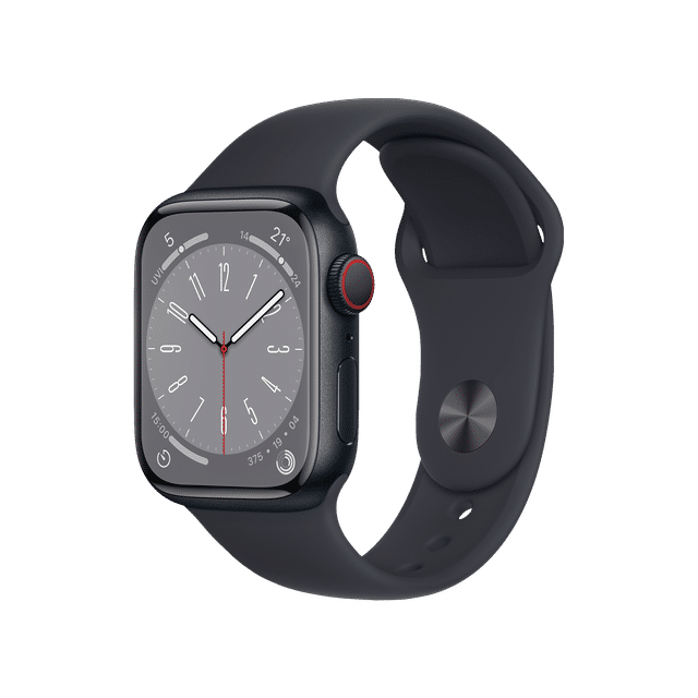 Latest Deal On Apple Watch Series 8 GPS + Cellular with Sports Band (41mm Retina LTPO OLED Display) - Dealsified