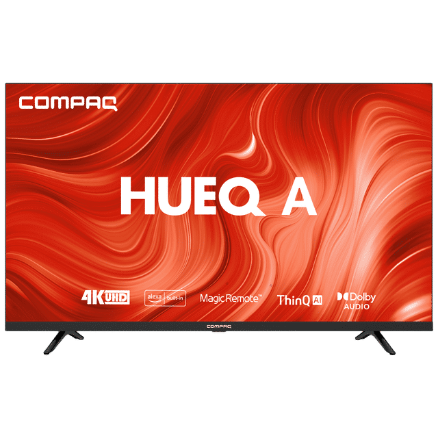 Latest Deal On Compaq 50 inch 4K Ultra HD webOS TV with Dolby Audio - Dealsified