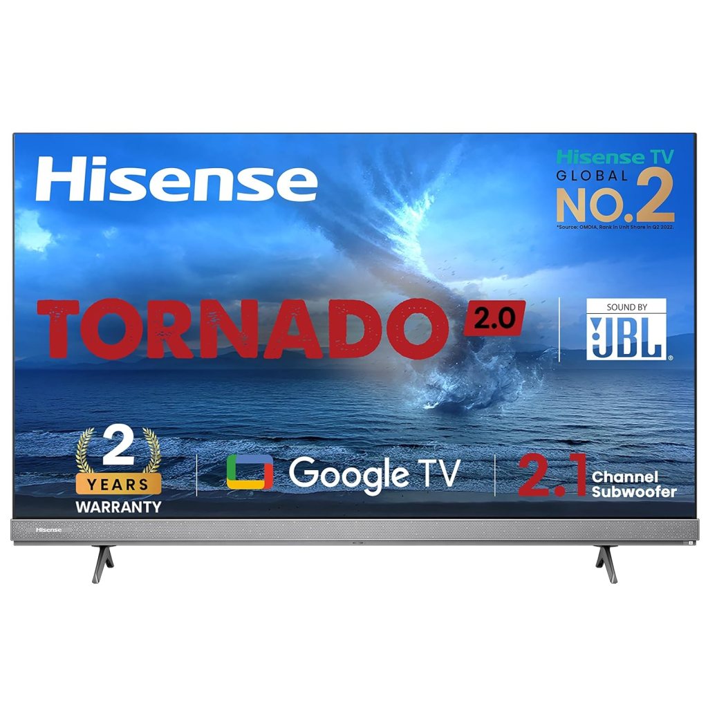 Latest Deal On Hisense 65 inches 4K UHD Smart LED Google TV (Built in JBL 20 W Subwoofer) - Dealsified