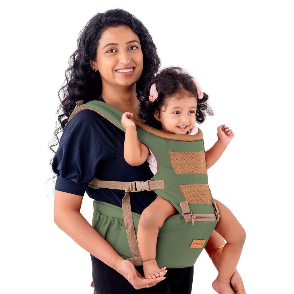 Latest Deal On LuvLap Royal Hip Seat Baby Carrier with 4 Carry Positions - Dealsified