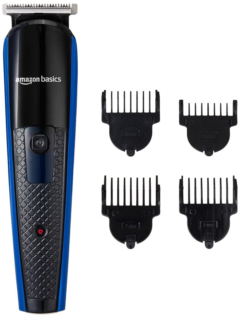Latest Deal On Amazon Basics Cordless Beard Trimmer with 4 Trimming Combs - 45 Minutes Runtime - Dealsified