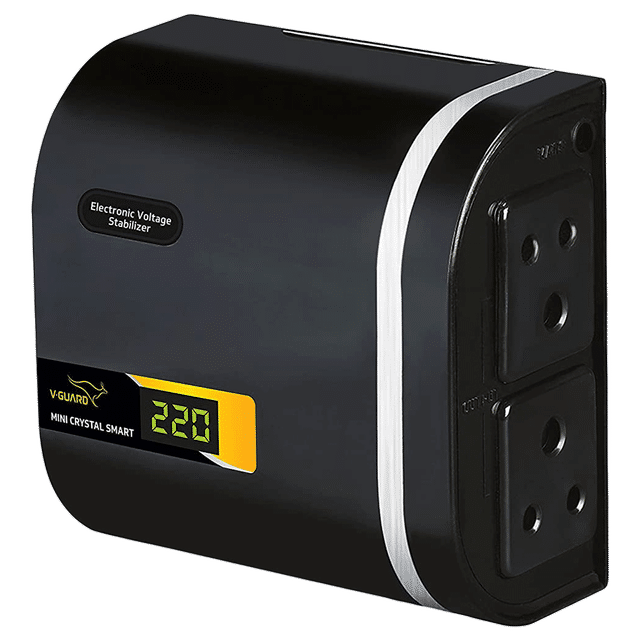 Latest Deal On V-GUARD Mini Crystal Smart 1.3 Amps Voltage Stabilizer - Dealsified