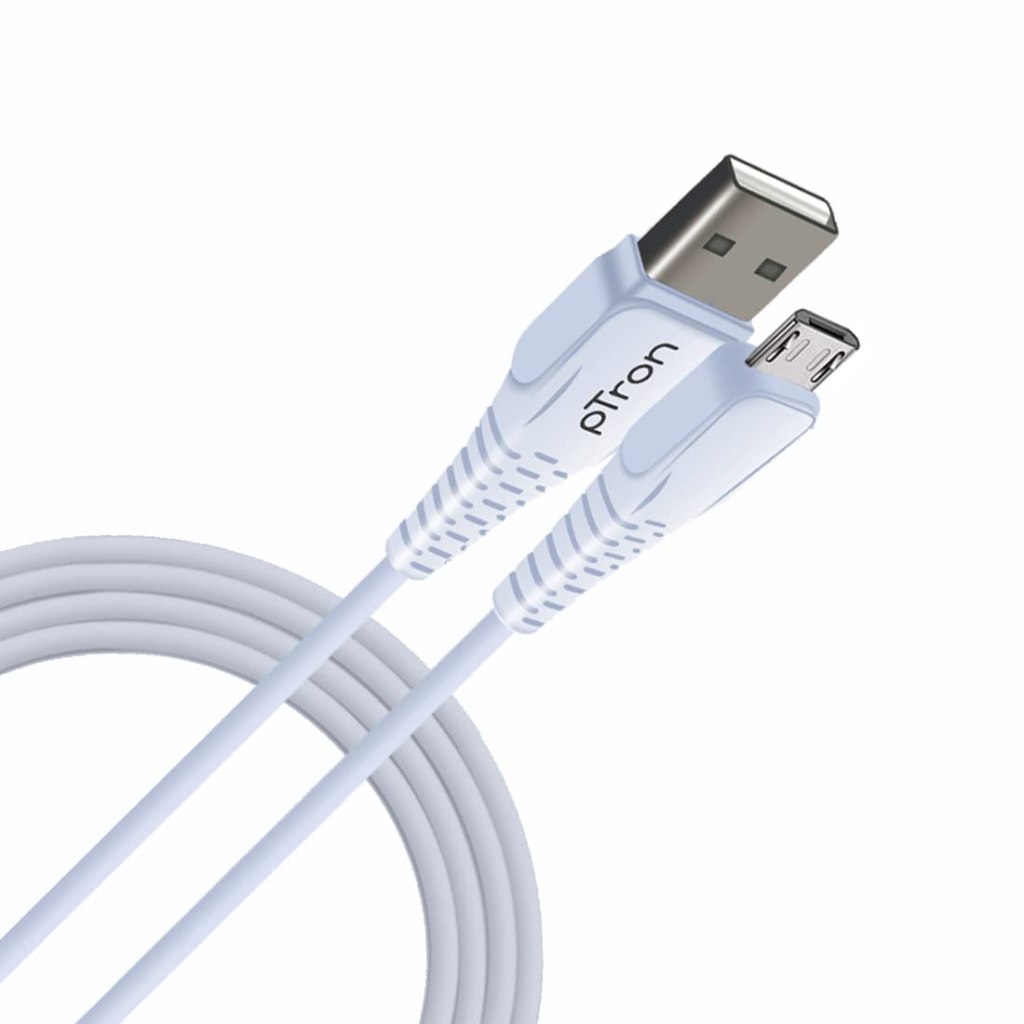 Latest Deal On pTron USB-A to Micro USB 2.4A Fast Charging Cable - Dealsified