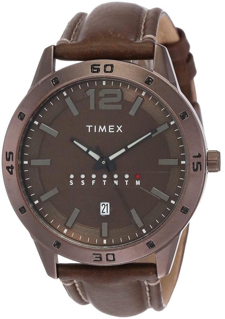 Timex Analog Brown Dial Men's Watch-TW000U936 Latest Deal On Timex Analog Brown Dial Men's Watch-TW000U936 - Dealsified