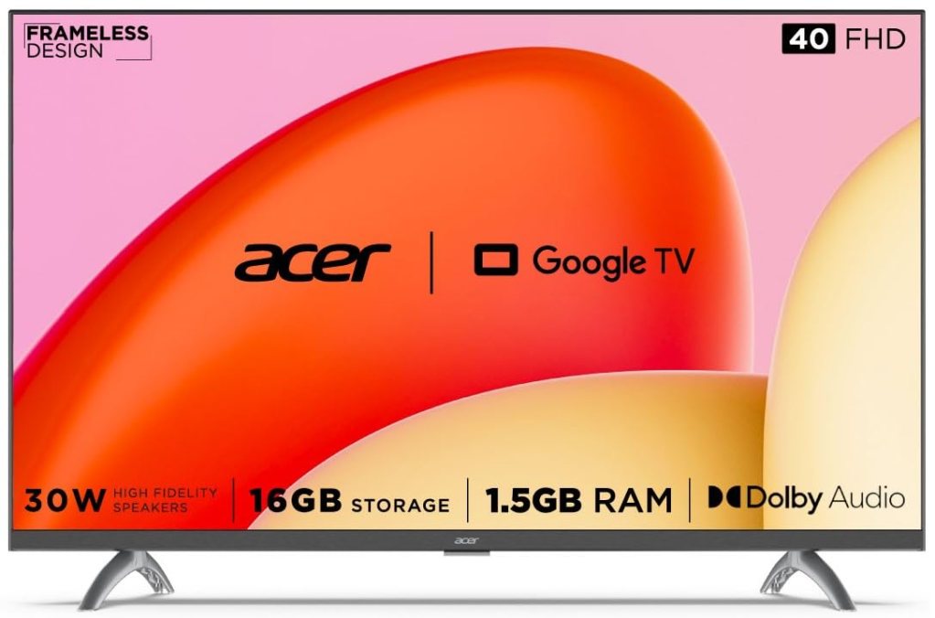 Latest Deal On Acer 40 inches Advanced I Series Full HD Smart LED Google TV - Dealsified