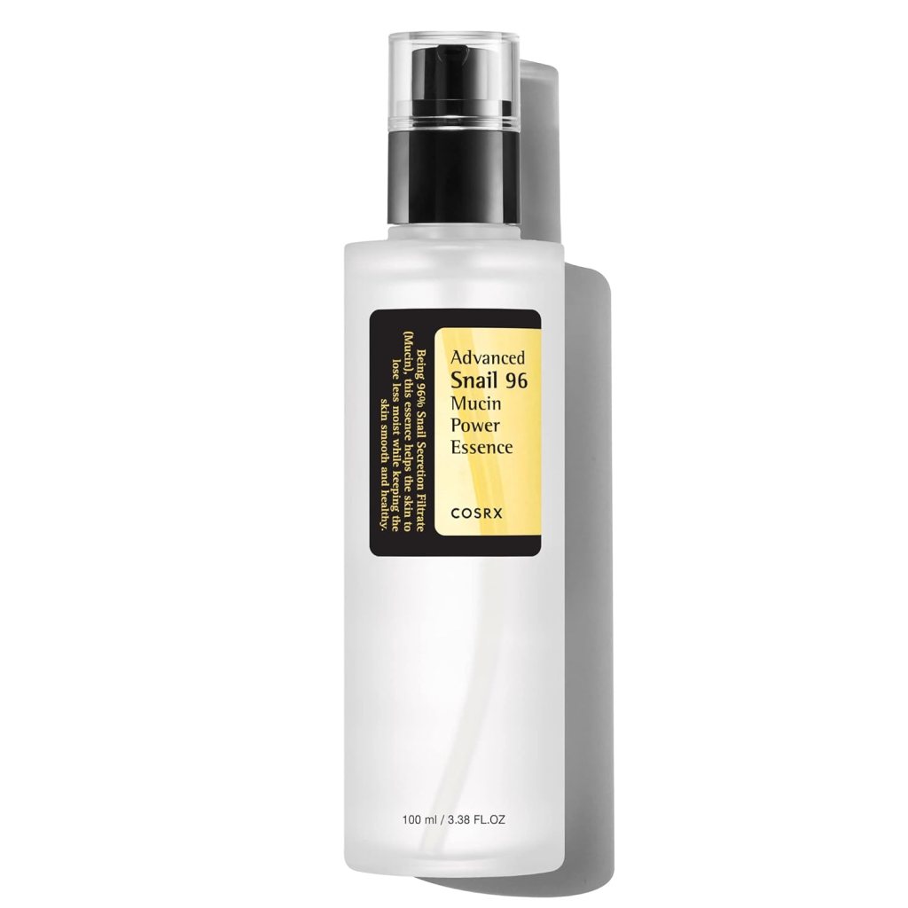 Latest Deal On COSRX Snail Mucin 96% Power Repairing Essence 3.38 fl.oz 100ml, Hydrating Serum - Dealsified