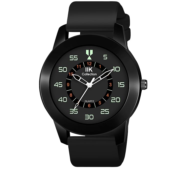 Latest Deal On IIK COLLECTION Watches for Men Round Shining Roman Numerical Dial Analogue Men Watch - Dealsified