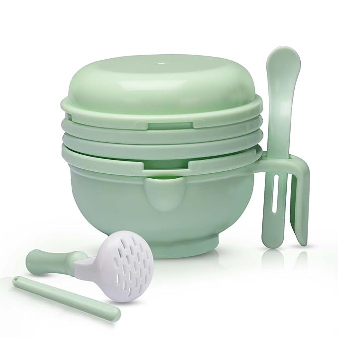 Latest Deal On LuvLap 9 in 1 Baby Food Masher Mill, Food Grinder Cum Processor - Dealsified