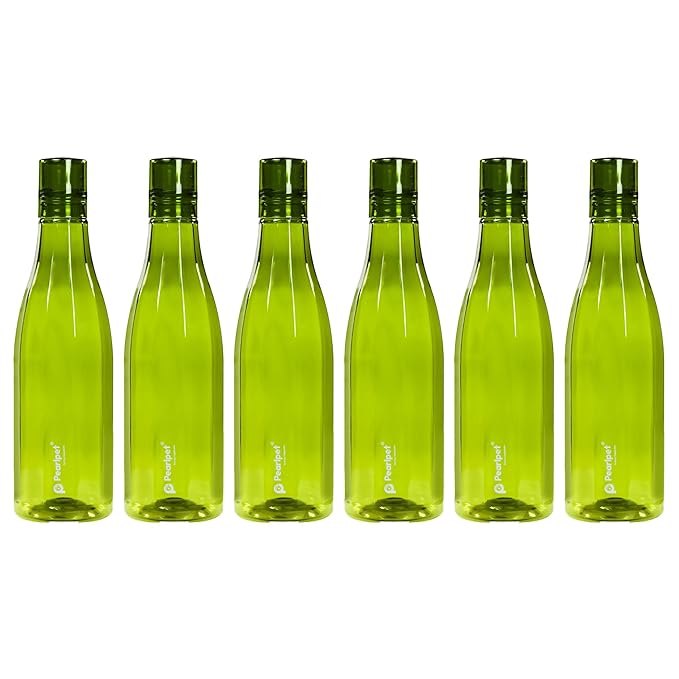 Latest Deal On PEARLPET Azzure BPA-free Plastic Water Bottle Set of 6 Pcs - Dealsified