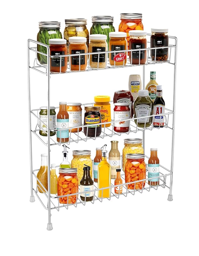 Best Deal on Unify Stainless Steel 3 Tier Kitchen Countertop Spice ...