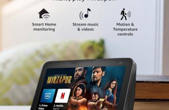 Amazon Echo Show 8 (2nd Gen) – Smart speaker with 8″ HD screen, stereo sound & hands-free entertainment with Alexa
