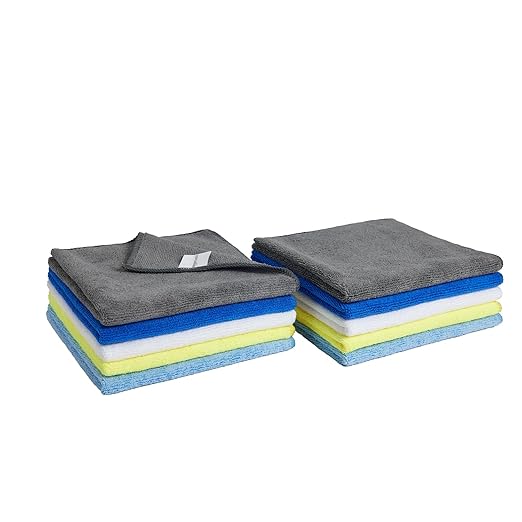 Latest Deal On amazon basics Microfiber Cleaning Cloth - Dealsified