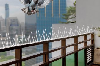 Amazon Brand – Solimo Bird and Pigeon Control Spikes – 20pcs
