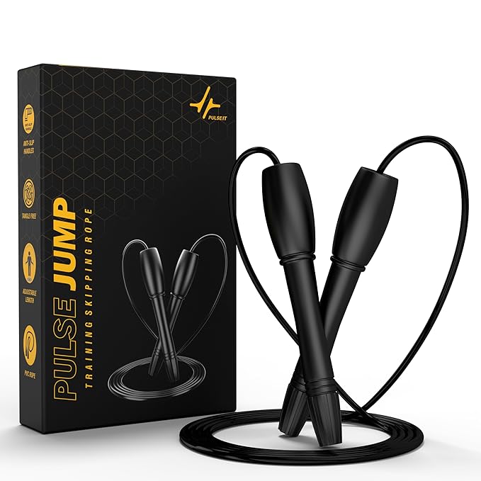 Latest Deal On PulseIT Adjustable Skipping Rope for Men & Women - Dealsified