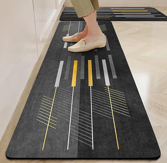 Yellow Weaves– Non-Slip Kitchen Floor Mats Latest Deal On Yellow Weaves– Non-Slip Kitchen Floor Mats - Dealsified