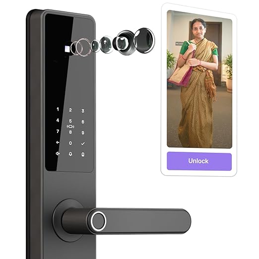 Latest Deal On Native by UC Urban Company Native Lock Pro with Camera Unlock & Doorbell Connect - Dealsified