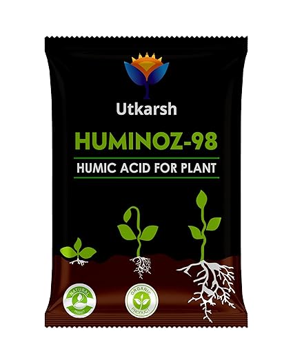 Latest Deal On Utkarsh Huminoz-98 Humic Acid (98%) for Plants - Dealsified