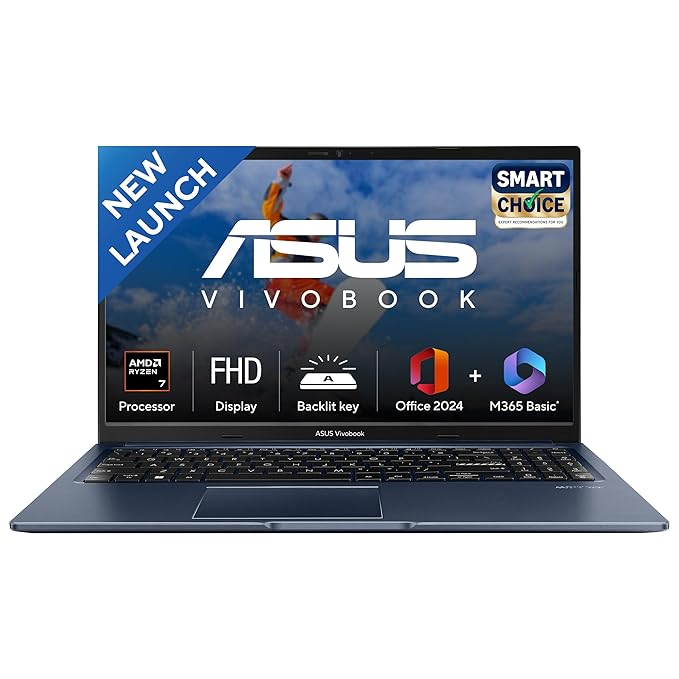 Latest Deal On ASUS Vivobook 15, Smartchoice, AMD Ryzen 7 5825U, 16GB RAM, 512GB SSD, FHD 15.6", Windows 11 - Dealsified