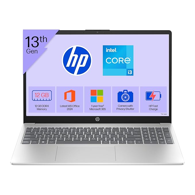 Latest Deal On HP 15, 13th Gen Intel Core i3-1315U (12GB DDR4, 512GB SSD) - Dealsified