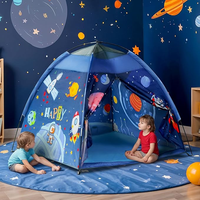 Latest Deal On Happy Bear Space Tent House for Kids - Dealsified