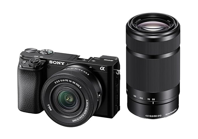 Sony New Alpha ILCE-6100X (Previously ILCE-6100Y) with Upgraded SELP1650 (Ver 2) Power Zoom Lens + SEL55210 Lens Latest Deal On Sony New Alpha ILCE-6100X (Previously ILCE-6100Y) with Upgraded SELP1650 (Ver 2) Power Zoom Lens + SEL55210 Lens - Dealsified