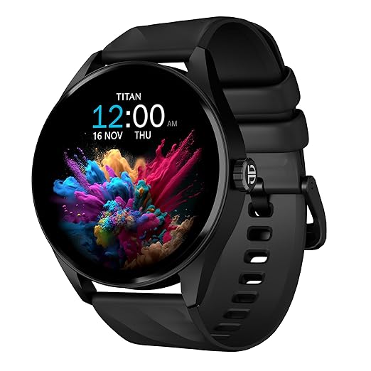 Latest Deal On Titan Crest 1.43” AMOLED Smart Watch with BT Calling - Dealsified