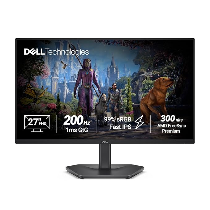 Latest Deal On Dell SE2725HG 27" FHD IPS Gaming Monitor - Dealsified