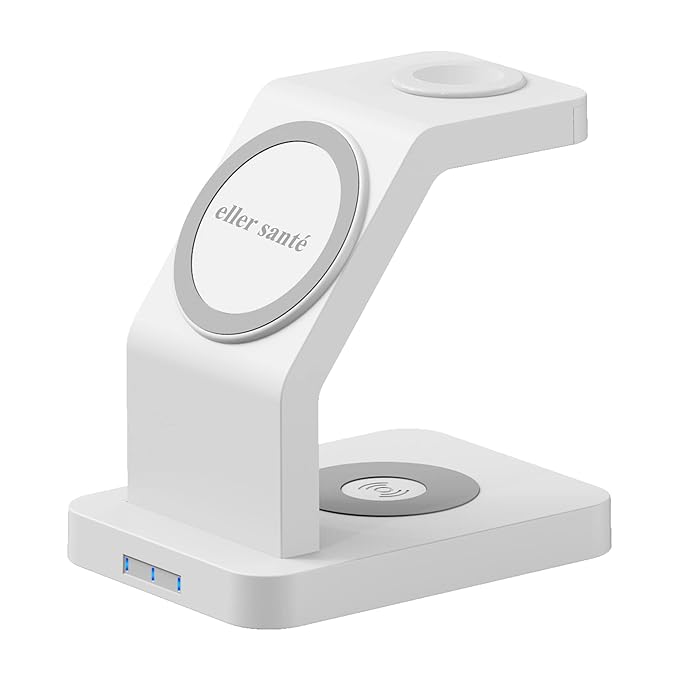 Latest Deal On eller santé® 23w Magnetic MagSafe Charger 3in1 Wireless Charger for iPhone - Dealsified