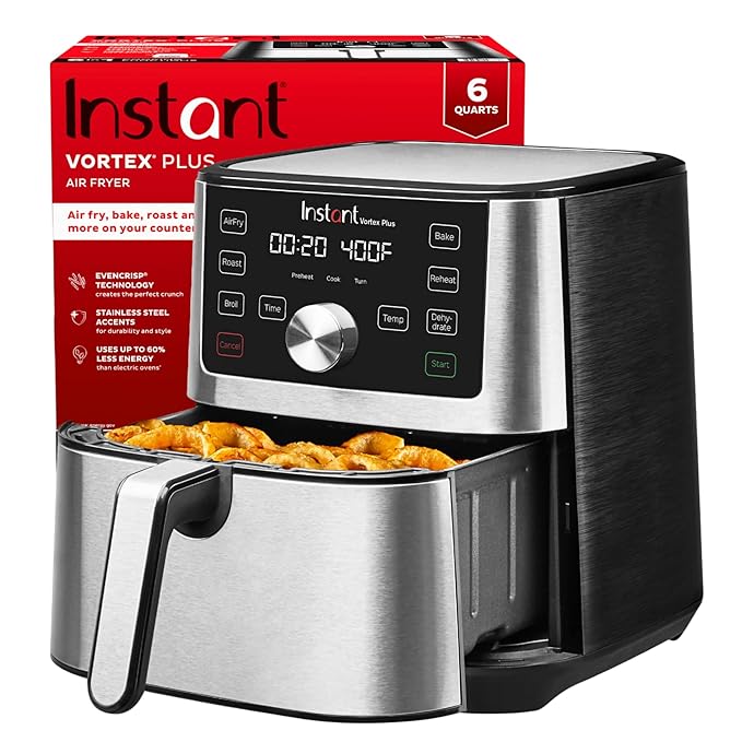 Latest Deal On Instant Pot Air Fryer, Vortex 6 Litre, Touch Control Panel - Dealsified