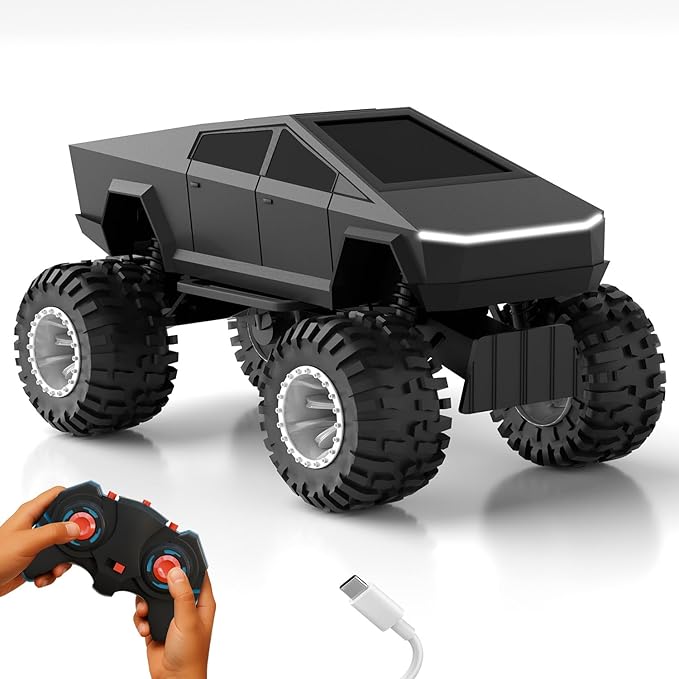 Latest Deal On Lifelong Cuppy Rechargeable Cyberon Truck RC Car Toy for Kids - Dealsified