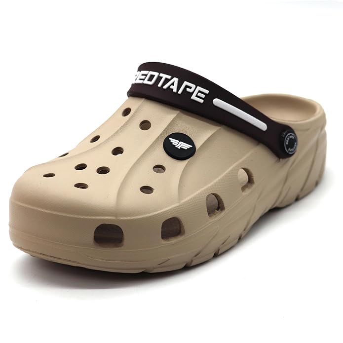 Latest Deal On Red Tape Men Pull On Clogs - Dealsified